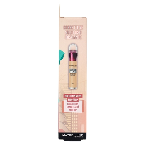 Maybelline New York Make-Up in the City Correttore Cancella Età Nude 02 6,8 ml